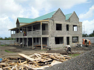 The construction of the new Day Nursery and Children&rsquo;s Home